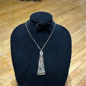 Ali-Khan Gold Tone Necklace 18”